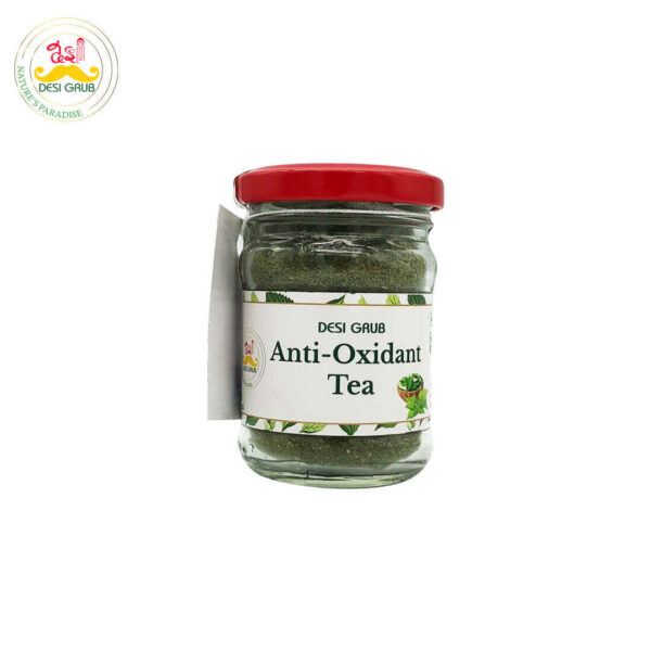 Desi Grub Antioxidant Tea 40g: Nettle & Curry Leaves Infusion for Natural Wellness