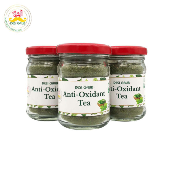 Desi Grub Antioxidant Tea 40g: Nettle & Curry Leaves Infusion for Natural Wellness