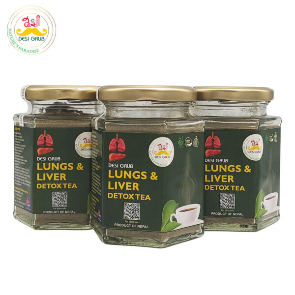 Lungs and Liver Detox Tea 100 Gms: Herbal Infusion for Cleansing and Vitality