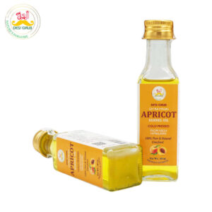 Apricot Kernel Oil 60ml: Extra Virgin, Cold-Pressed, Edible, from the High Himalayas