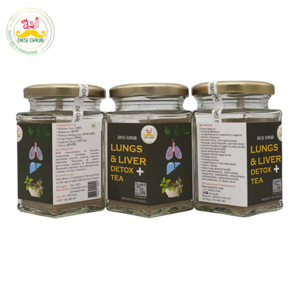 Lungs & Liver Detox Plus Tea 100gms