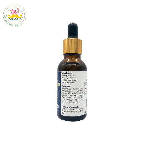 Desi Grub HempO Pain Relief Oil 30 ml | Himalayan Herbal Oil