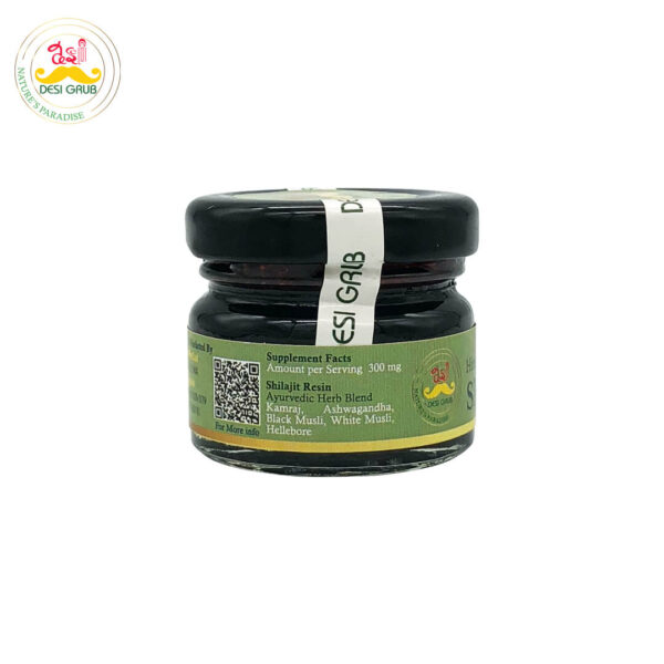 Himalayan Herbal Gold Shilajit 30 Gms with Kamraj, Ashwagandha & Musli | Pure Himalayan Supplement - Image 2