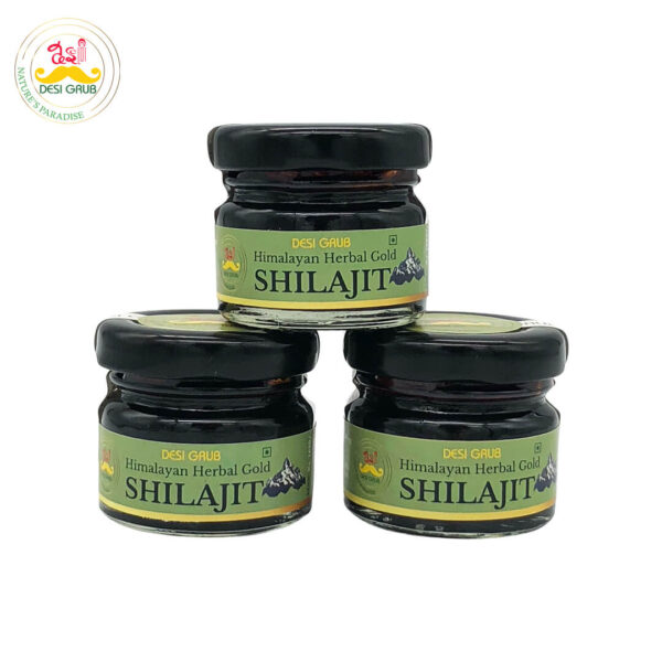 Himalayan Herbal Gold Shilajit 30 Gms with Kamraj, Ashwagandha & Musli | Pure Himalayan Supplement