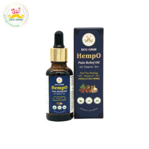 Desi Grub HempO Pain Relief Oil 30 ml | Himalayan Herbal Oil