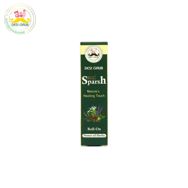 Desi Grub Sparsh Roll-On 8ml – Natures Healing Touch |natural relief and wellness