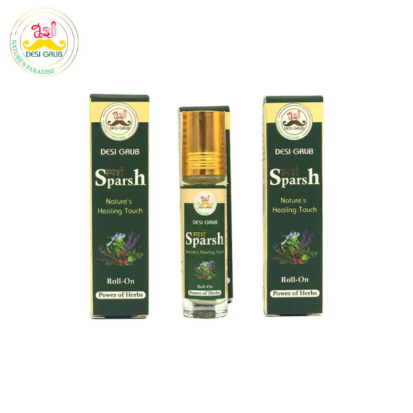 Desi Grub Sparsh Roll-On 8ml – Natures Healing Touch |natural relief and wellness